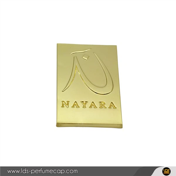 Изготовленная на заказ металлическая этикетка для флакона духов