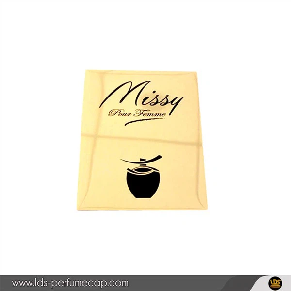 Металлический стикер этикетки духов